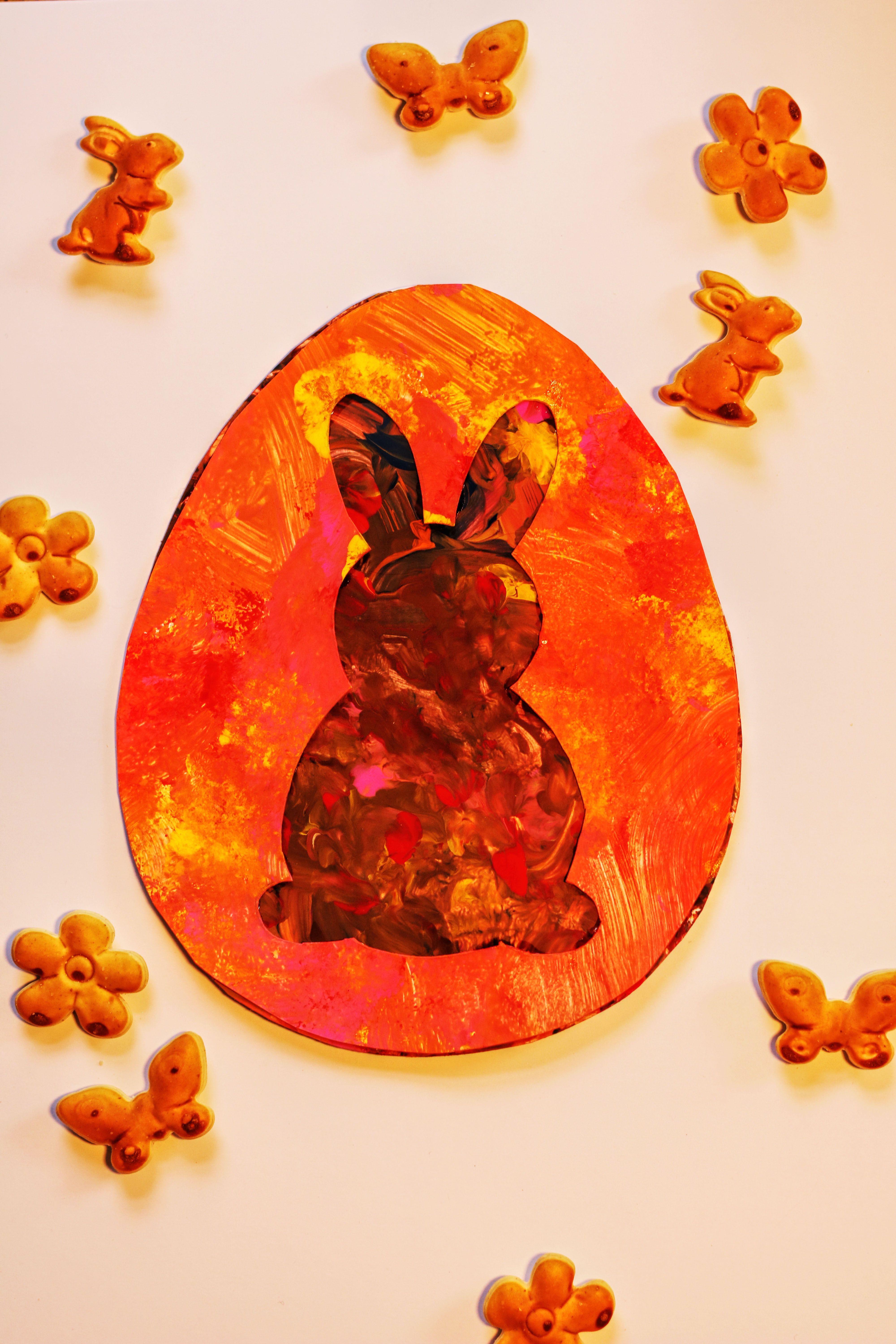 Kleinkind basteln Ostern U3